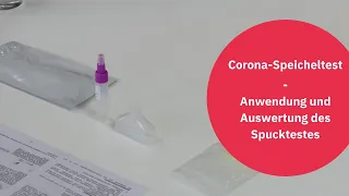 Corona Antigen Speicheltest: Anleitung zur richtigen Anwendung & Auswertung des Spucktest | COVID-19