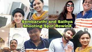 Sembaruthi And Sathya Shooting Spot Rewind | செம்பருத்தி, சத்யா Shooting Location Memories