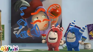 Artistic Poster Masterpiece | ODDBODS | Moonbug Art Hub for Kids 🖌️