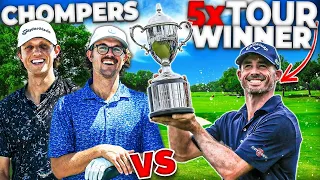 Grant and George Vs PGA Tour winner!!