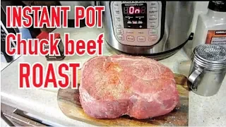 How To Make A Chuck Beef Roast in A Pressure Cooker - Chuck beef roast in the instant pot