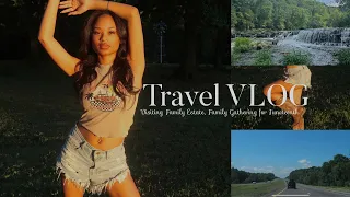 TRAVEL VLOG! Family Gathering at Our Family Estate, Juneteenth, Farm Vlog!