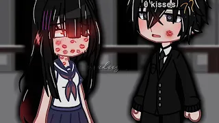 Kiss count but different.. 😨| Yandere Simulator/ Ayano x Taro/ AU/ Yandere sim/ NOT OG! 💗