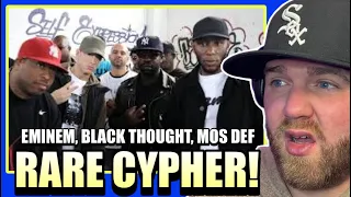 RARE 2009 BET CYPHER | Mos Def, Black Thought, & Eminem Freestyle The Cypher (Reaction)
