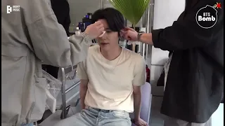suga practicing haegeum challenge with new jeans hanni
