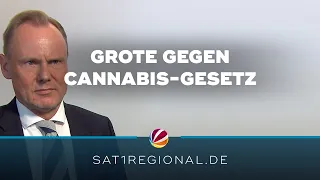 Cannabis-Legalisierung: Hamburgs Innenminister Grote gegen Gesetzesentwurf
