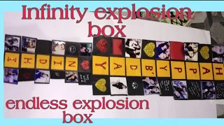 Infinity explosion box tutorial  /rolling cube /endless box
