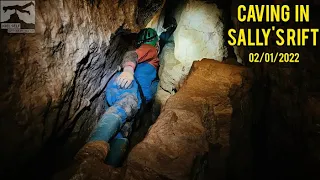 Caving in Sally's Rift (02/01/2022) - A Video by Joel Self - Outdoor Instructor
