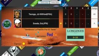 Tsonga vs Soeda