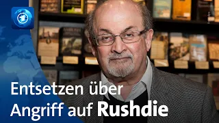 Schriftsteller Salman Rushdie nach Angriff notoperiert