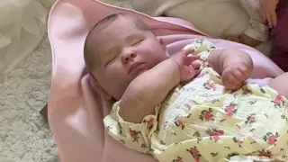 Reborn kit Joseph 3 Months Girl ( closed eyes)