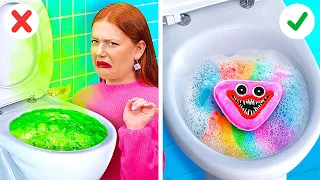 GENIALES DISPOSITIVOS PARA EL BAÑO || ¡Los mejores trucos e ideas! Consejos para padres de 123 GO!