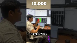 Story of Every New Trader😄📈🙈 Do you agree ? Let me know in comments💬 #trading #stockmarket