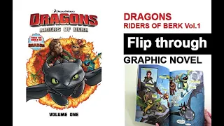 Dragons Riders of Berk - Tales from Berk Graphic Novel Flip Through How To Train Your Dragon