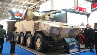 Turkish Company FNSS Unveils PARS ALPHA 8x8 Armoured Vehicle World Defence Show 2024 Saudi Arabia