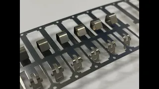 【vol.8】スケルトン公開｜Progressive die stamping strip layout by Nakatogawa ｜薄板プレス加工のナカトガワ技研