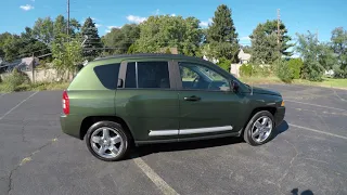 4K Review  2007 Jeep Compass Limited Virtual Test-Drive & Walk-around