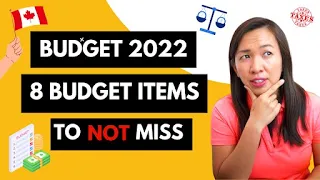 Budget 2022: 8 Budget Items to Not Miss