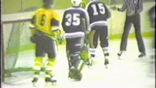 Junior C Falcons State Hockey Finals 1985 - Video 1 of 2