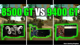 GeForce 8500 GT vs GeForce 9400 GT Test In 12 Games (No FPS Drop - Capture Card)