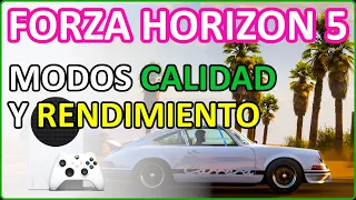 Forza HORIZON 5 en Xbox SERIES S (CALIDAD y RENDIMIENTO)