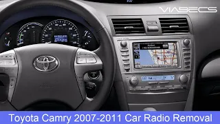 Toyota Camry 2007-2011 Car Radio Removal #ViaBecs