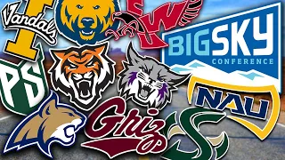 Big Sky Conference - All Logos RANKED