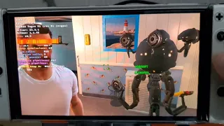 Fallout 4 on Nintendo Switch Linux game test
