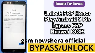 Remove FRP Honor 9 – Bypass Google account STF-L09