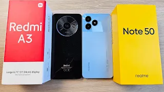 XIAOMI REDMI A3 VS REALME NOTE 50 - КАКОЙ ТЕЛЕФОН ЛУЧШЕ ЗА СВОИ ДЕНЬГИ?