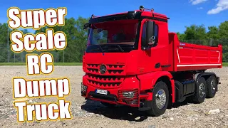 RC Big Rig With Amazing Detail! - Tamiya Mercedes-Benz Arocs 3348 Tipper Truck Review | RC Driver