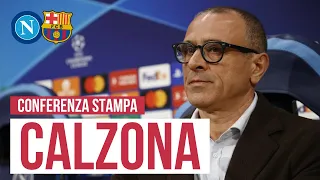 Calzona in conferenza stampa per Napoli Barcellona 🎙️ Champions League