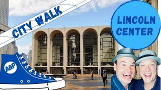 Lincoln Center for the Performing Arts in NYC - Walking tour with commentary (4K)