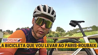 Bicicleta de gama média para fazer o Paris-Roubaix Challenge