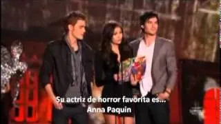 The Vampire Diaries en los Scream Awards 2010 - SUB ESPAÑOL