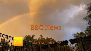 BBC News intro 1am (GMT) 30.10.22 MOCK