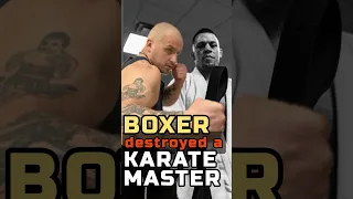 Boxing vs. Karate./ Street Fight. #boxing #mma #viral #karate #selfdefence #ytshorts #fight#fighter