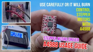 Learn to use A4988 Stepper Motor Driver