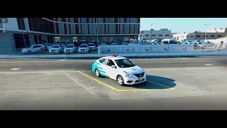 HOW TO PASS IN SMART YARD / PARKING TEST / RTA PARKING TEST / EXCELLENCE DRIVING TIPS / URDU