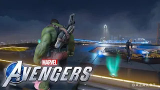 Hulk vs Abomination With Professor Hulk Outfit - Marvel's Avengers Game (HD60FPS)