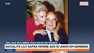 Lily safra morre aos 87 anos