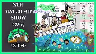 Fantasy Premier League (FPL) 21/22 NTH Match Up Show | GW15