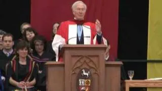 Christopher Plummer Addresses Graduating Class at the University of Guelph