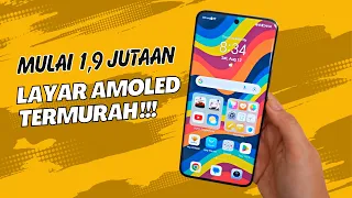 7 REKOMENDASI HP LAYAR AMOLED TERMURAH 2023 (MULAI 1,9 JUTAAN)