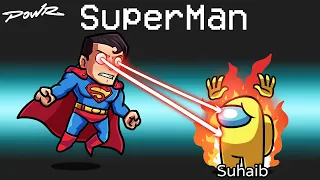 امونج اس طور سوبر مان مع اليوتيوبرز ! 🔥😱 - Among Us Super Man