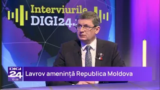 Igor Grosu, președintele Parlamentului din Republica Moldova, LIVE la Interviurile Digi24.ro