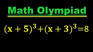 Math Olympiad | Can you solve for "x" ? | A Nice Math Olympiad Algebra Problem  @MathOlympiad0