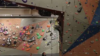 Alex Megos on The Black Diamond Project - Worlds Hardest Indoor Route