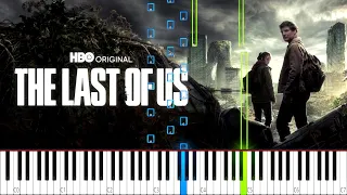 The Last of Us (Opening Credits) - Main Theme (HBO Original Series) - (MEDIUM) Piano Tutorial