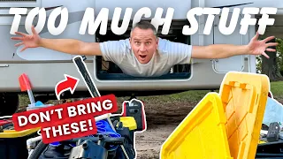 We Can’t Live Like This Anymore! | 7 Household Items You DO NOT NEED for RV Life